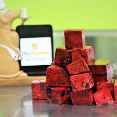 Beef lung cubes